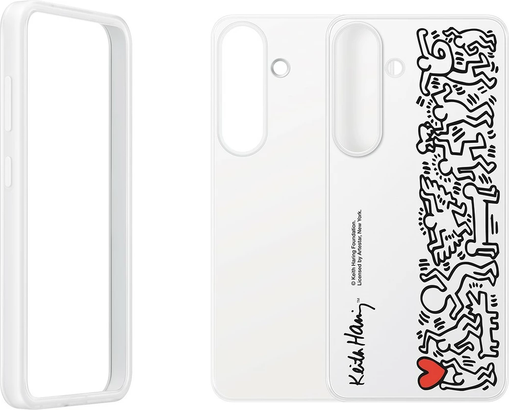 Mbështjellës Samsung EF-MS931, Galaxy S25, 15.8 cm (6.2"), Multicolour, Bardhë