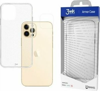 Mbështjellës 3MK All-Safe AC Armor Case për iPhone 12 Pro Max, TPU, transparent