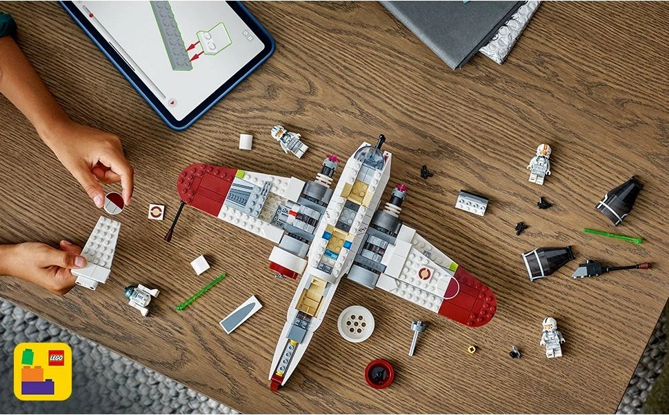 Set ndërtimi LEGO Star Wars ARC-170 Starfighter, shumëngjyrësh
