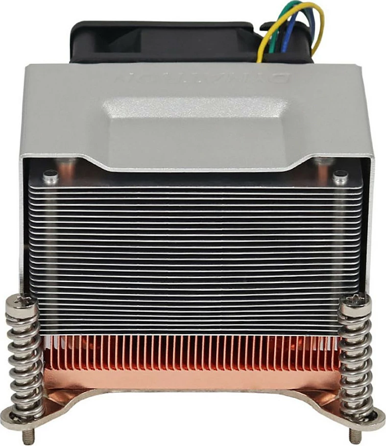 Ftohës procesori Inter-Tech Q-5, 6 cm, LGA 1700, alumini/bakër, zi/argjend