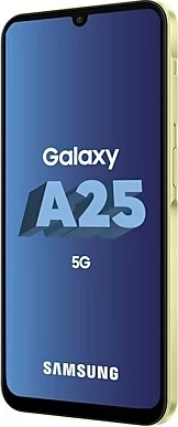 Celular Samsung Galaxy A25, 6.5", 8+256GB, 5G, i verdhë