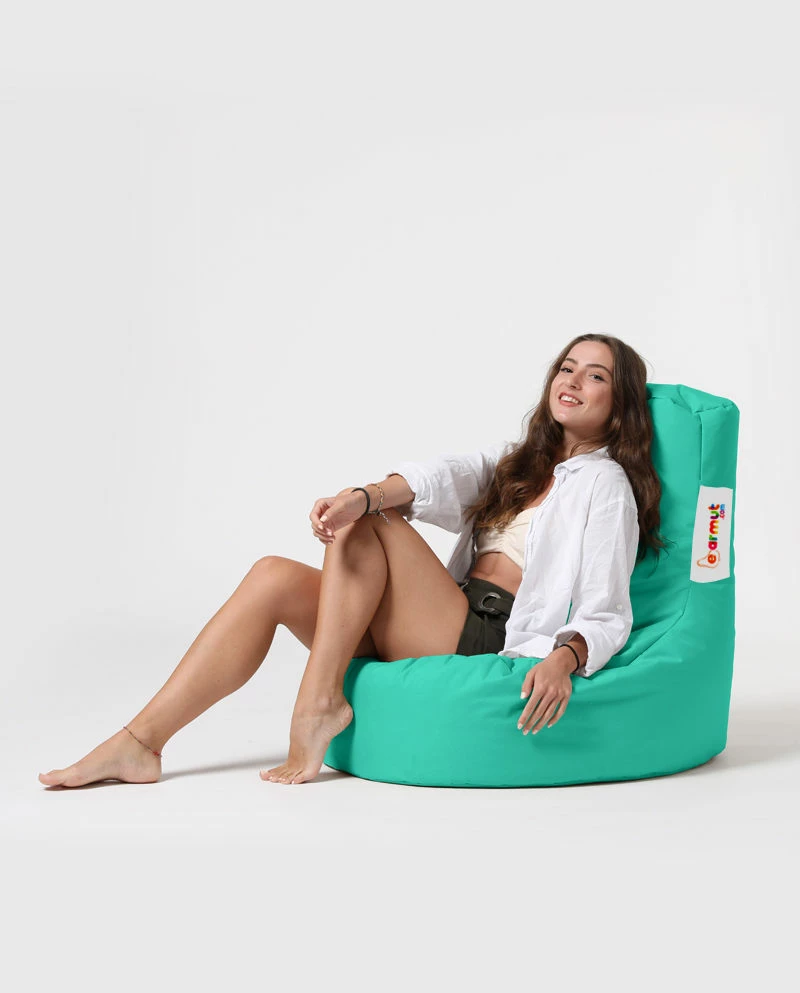 Qese ulëse për kopsht, Atelier del Sofa, Lina, ngjyrë turquoise