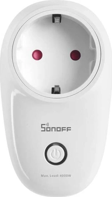 Prizë e mençur Sonoff S26 R2 Zigbee, e bardhë
