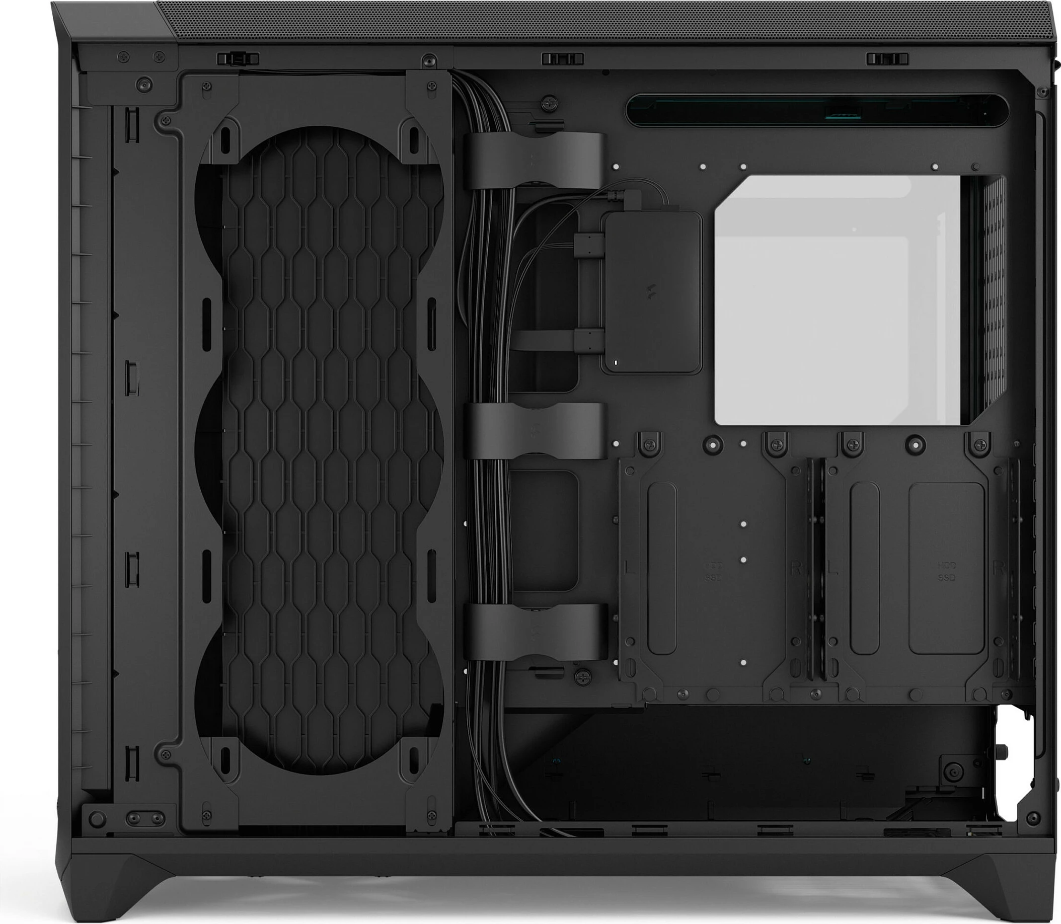 Kasë Fractal Design Meshify 3 XL Ambience Pro RGB, Tempered Glass, e zezë