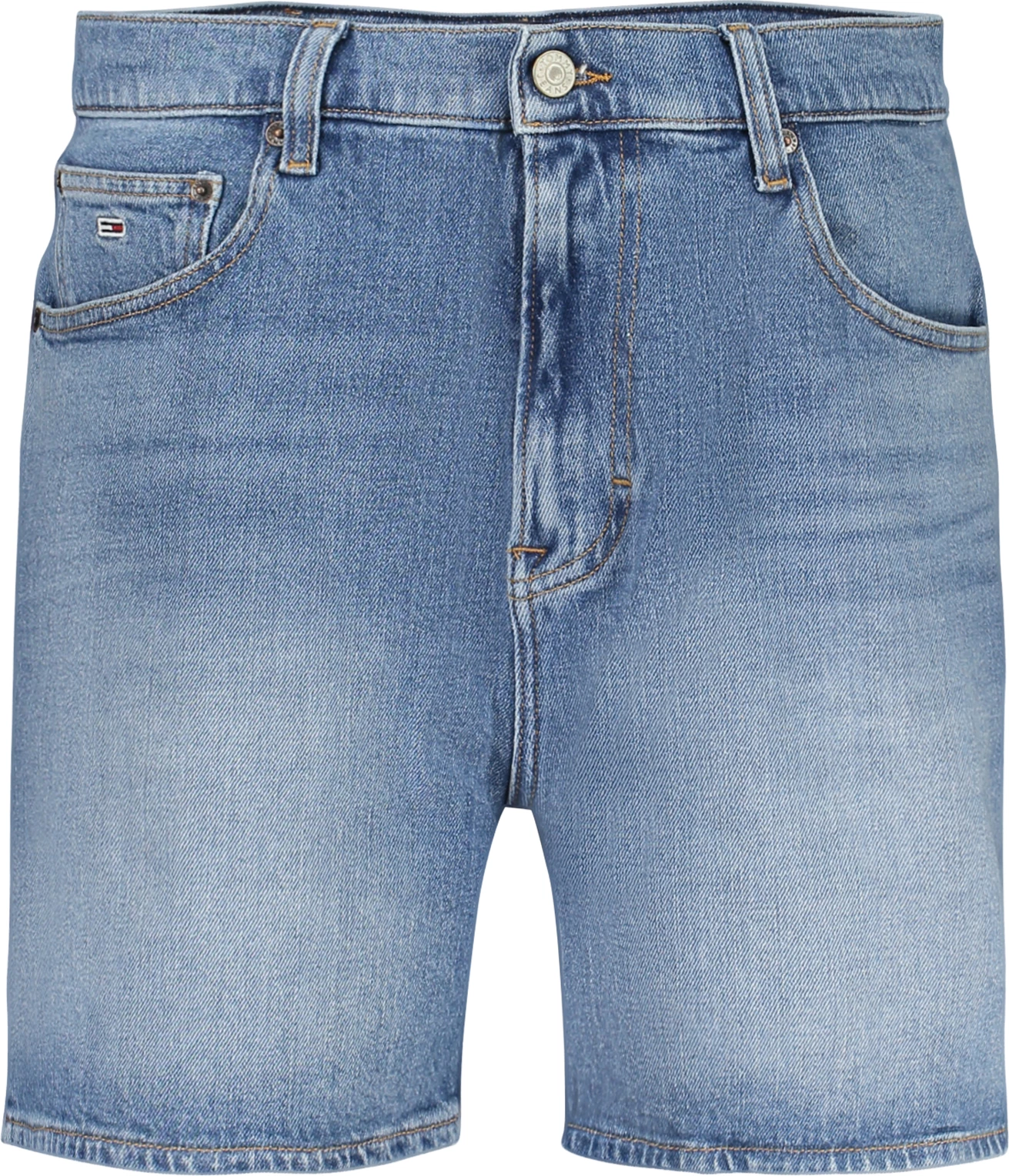 Shorce për femra TOMMY HILFIGER MOM SHORT, blu