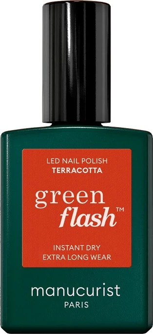 Llak për thonj Manucurist Green Flash për femra Terracotta 15ml