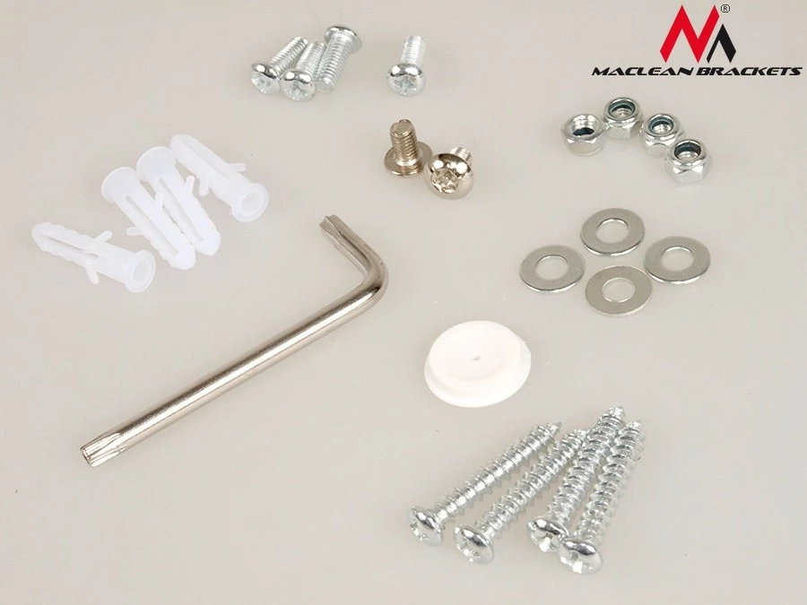 Mbajtës murale për iPad Maclean MC-676, universal, i bardhë