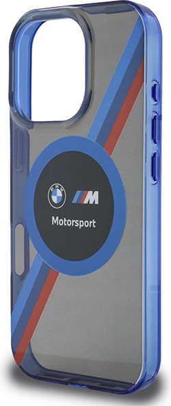 Mbështjellës BMW Motorsport IML Circle MagSafe për iPhone 16 Pro, Zi