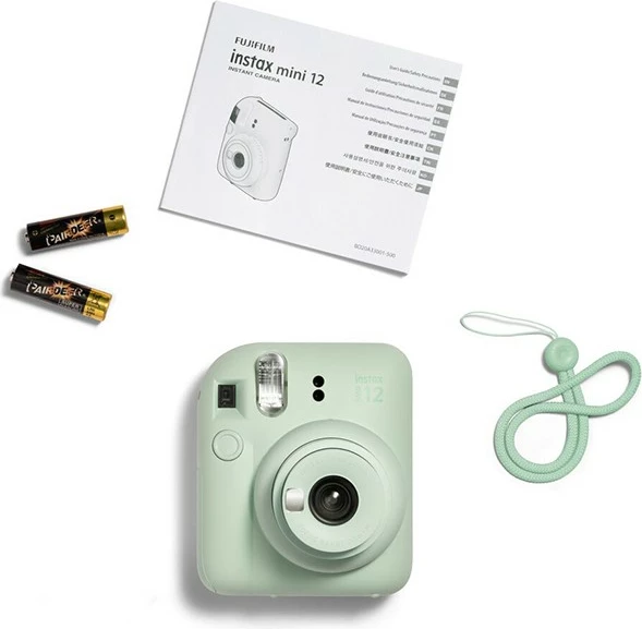 Kamerë Instax Mini 12 e Fujifilm (Gjelbërt)