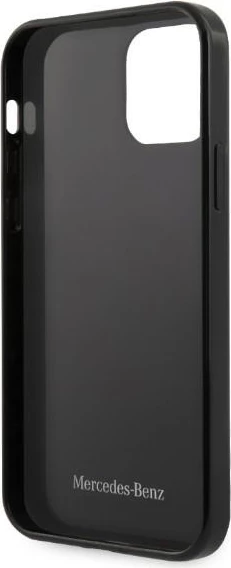 Mbështjellës Mercedes MEHCP12LESPBK për iPhone 12 Pro Max 6.7", Stars Pattern, i zi