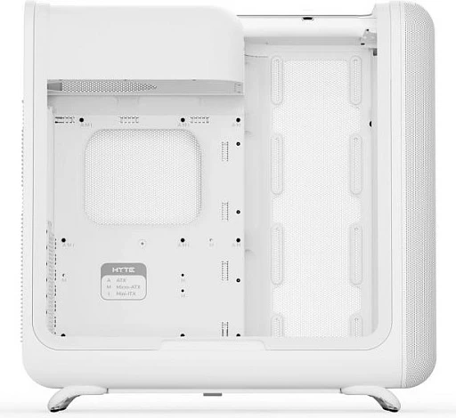Kasë HYTE X50, Midi Tower, Tempered Glass, e bardhë