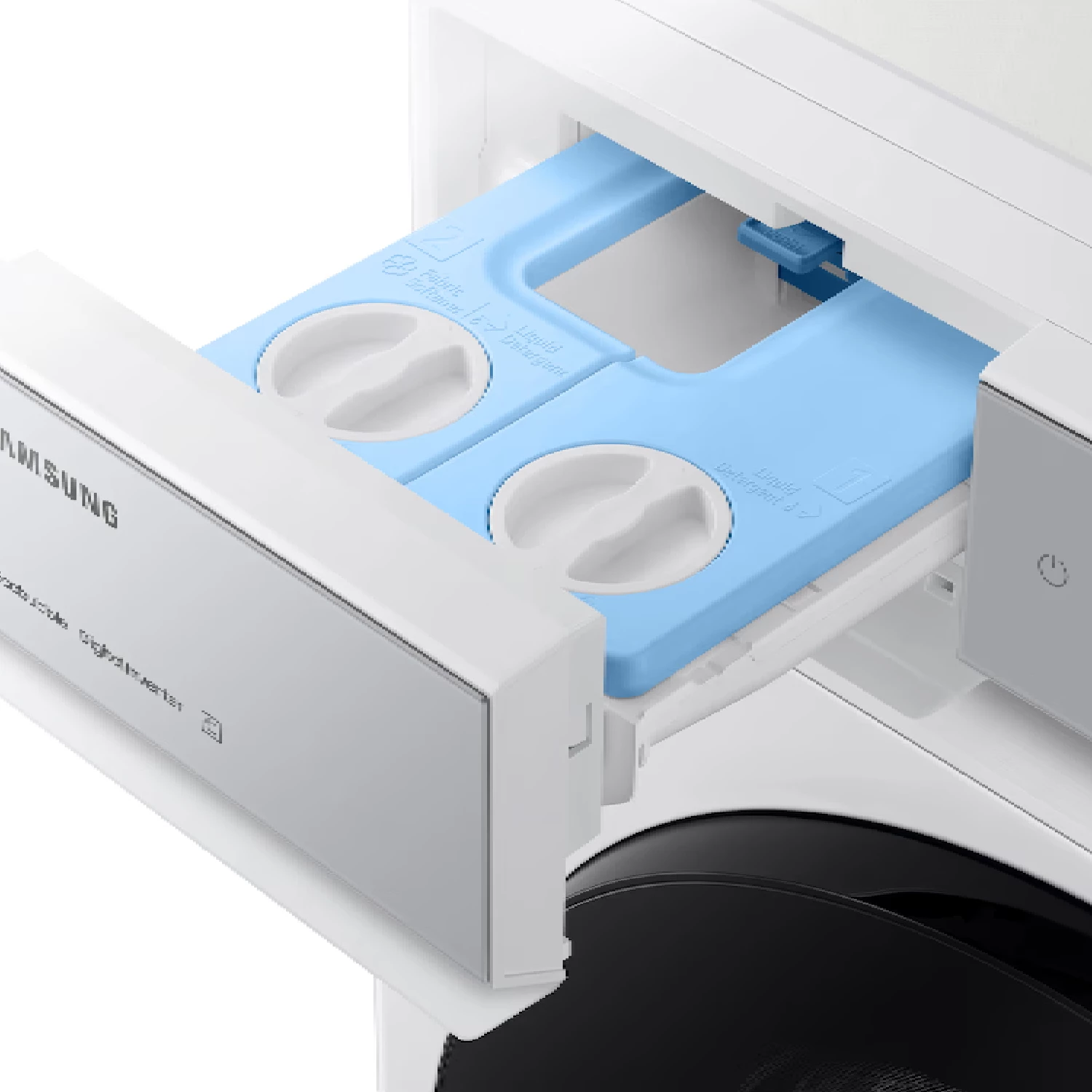 Makine larëse, Samsung, WW90DB8U9FGHU4, AI Ecobubble QuickDrive Auto Dispense me avull, e bardhë