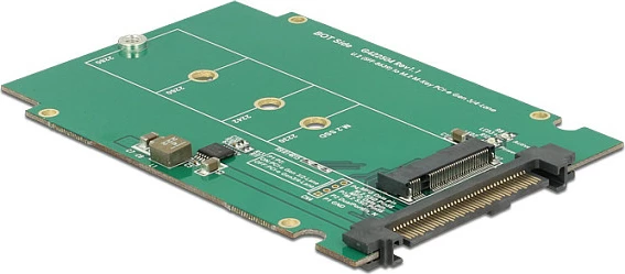 Adapter konvertues DeLOCK 62710, U.2 në M.2 NGFF për SSD 2280/2260/2242/2230