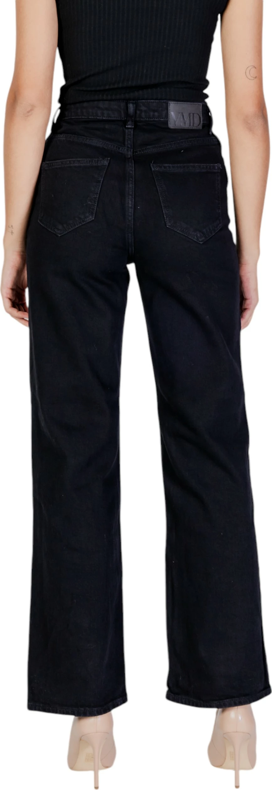 Xhinse për femra Vero Moda VMTESSA HR WIDE RA118 GA NOOS 10290541, të zeza [Madhësia: W25 L30]