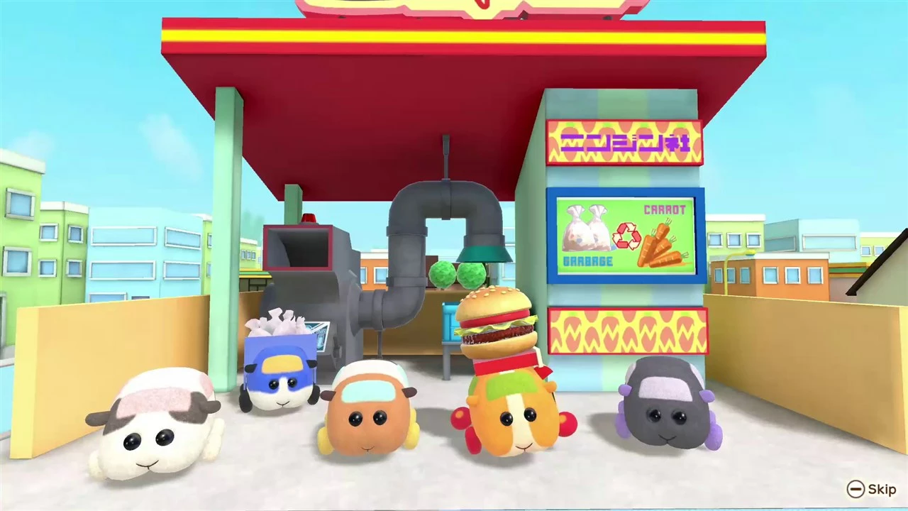 Lojë Nintendo Switch Nighthawk Interactive Pui Pui Molcar Let's! Molcar Party! (PEGI 3, 10 mini-lojëra, deri 4 lojtarë)