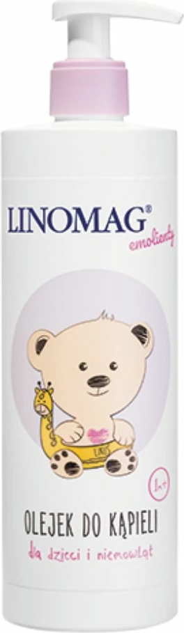 Vaj banje për foshnje dhe bebe Linomag, 400ml