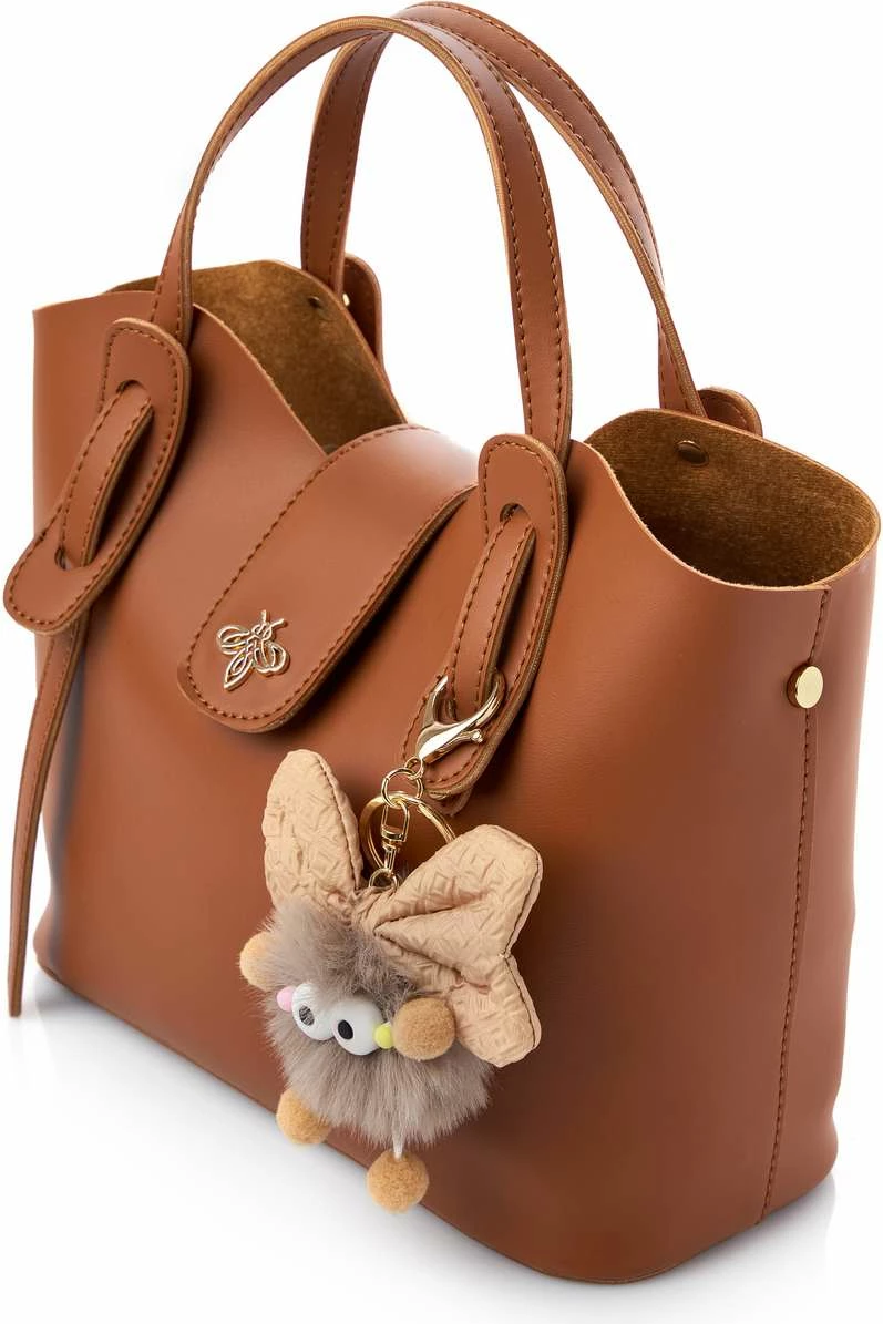 Çantë krahu Lucky Bees, ngjyrë tan