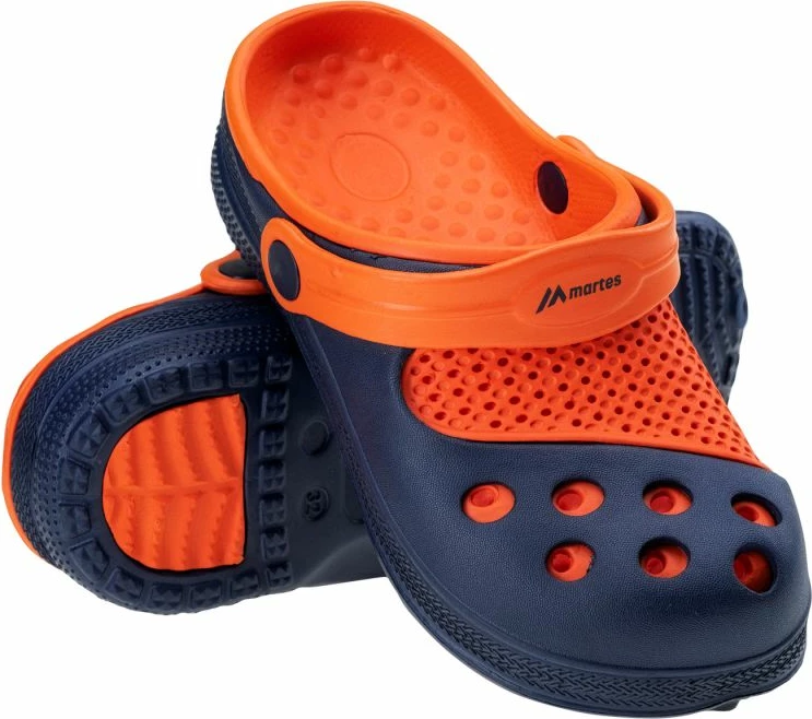 Papuqe për fëmijë Yakimasport, navy blue orange