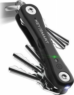 Organizator çelësash STATIK KeySmart Find My KS431, për 14 çelësa, kompatibil me Apple Find My, i zi