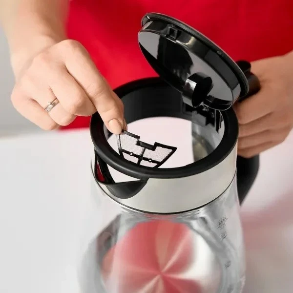 Ibrik elektrik MPM MCZ-122, 1.7 L, 2200 W, Inox, i zi