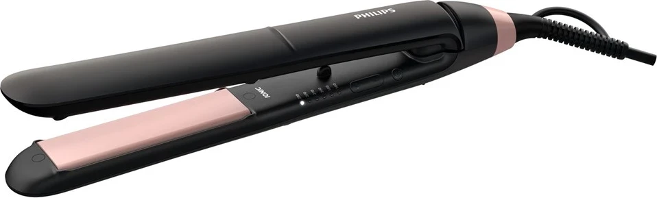Piaster flokësh Philips Essential ThermoProtect BHS378/00, 230°C, funksion jonik, kabllo 1.8 m, e zezë/rozë