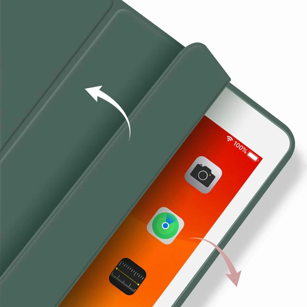 Mbështjellës Tech-Protect SC Pen për iPad 10.2", silikon, vjollcë e çelët