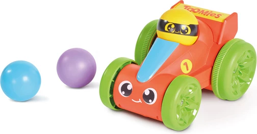 Tomy Toomies Pop &amp; Go Racer – Lodër Makinë Interaktive