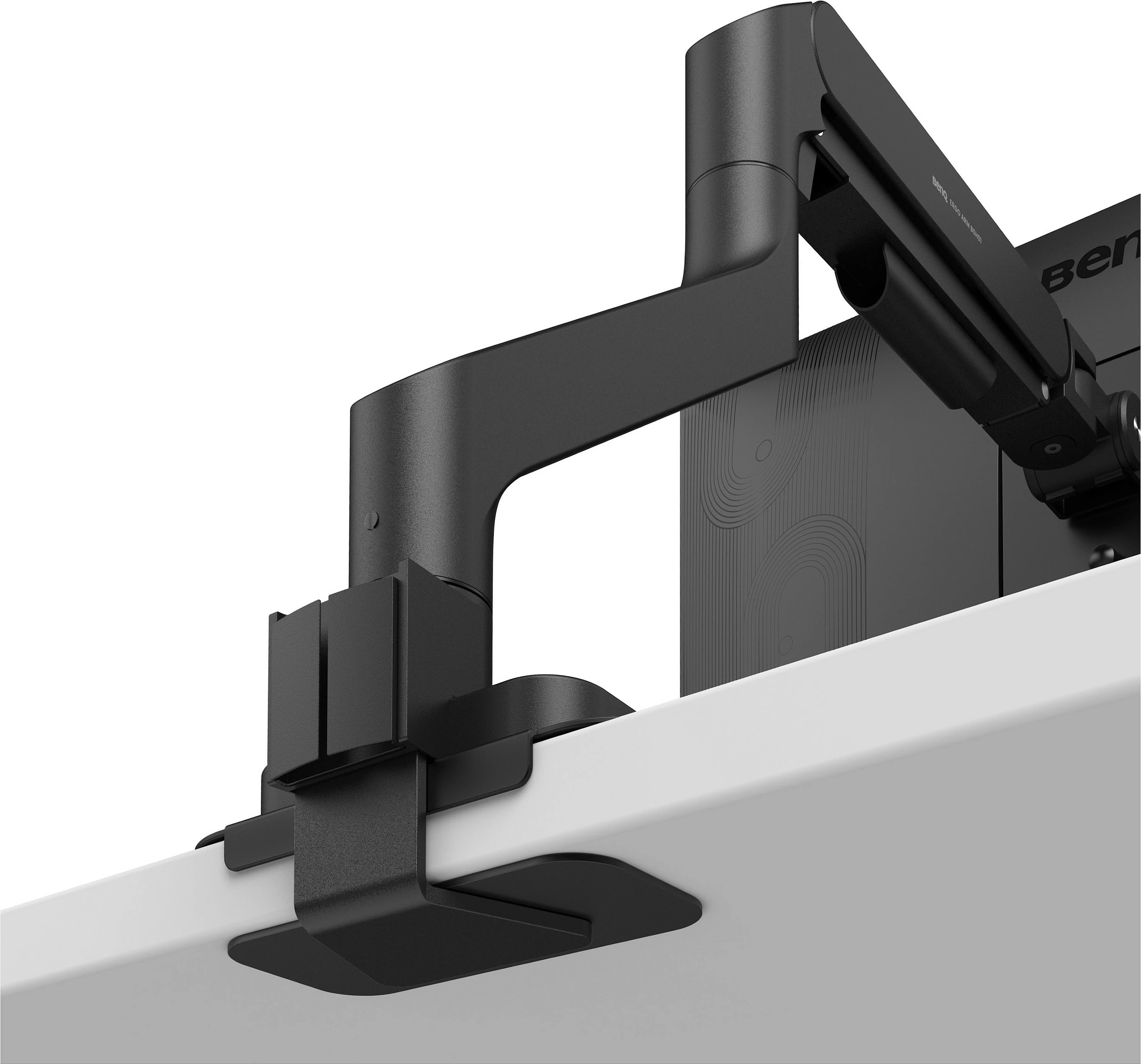 Mbajtëse monitori BenQ Ergo Arm BSH01, për tavolinë Clamp/Grommet, 17-45", VESA 75x75/100x100, 20 kg, e zezë