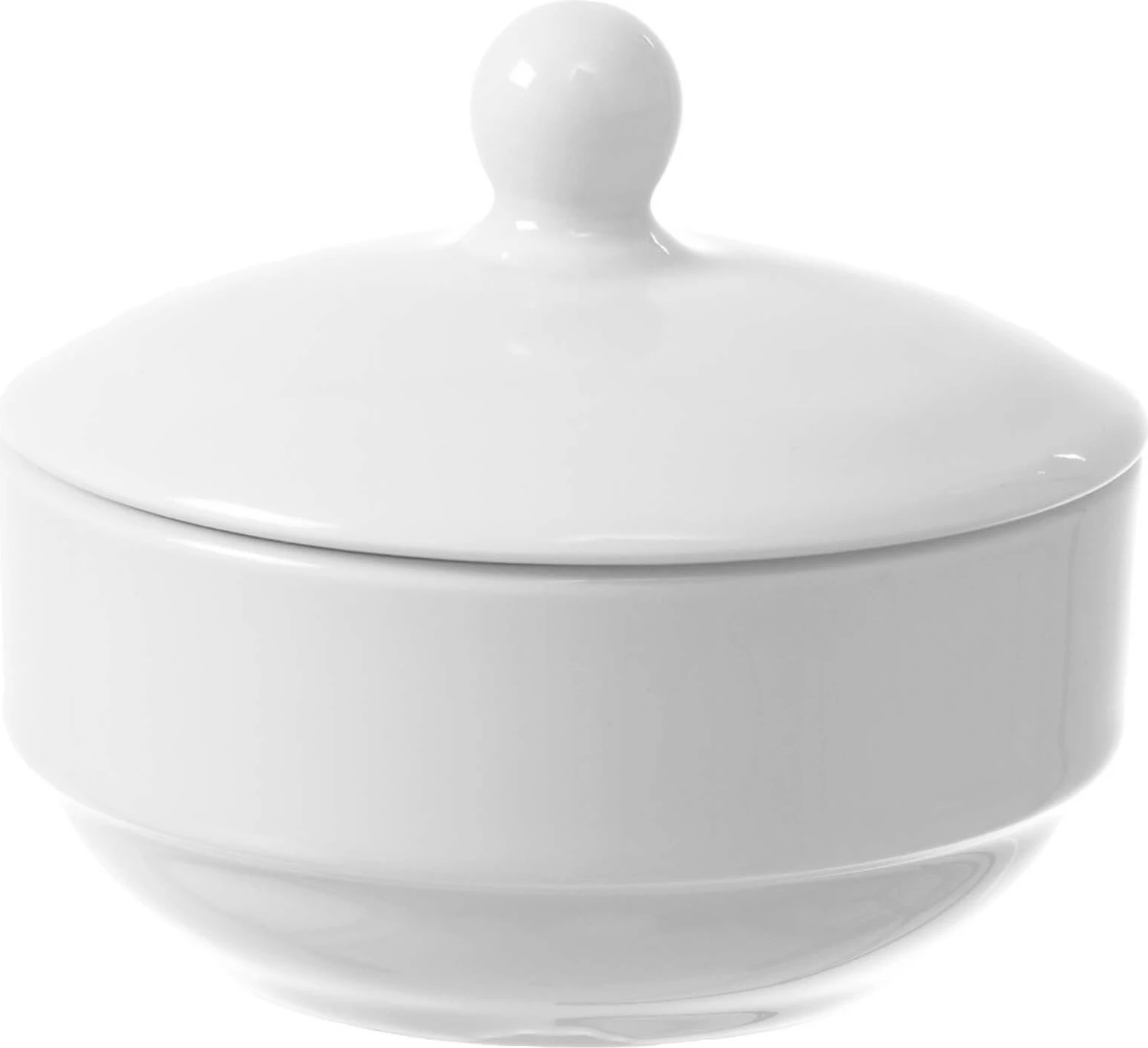 Sheqerore Fine Dine Bianco 100x(H)85mm, e bardhë, set 6 copë