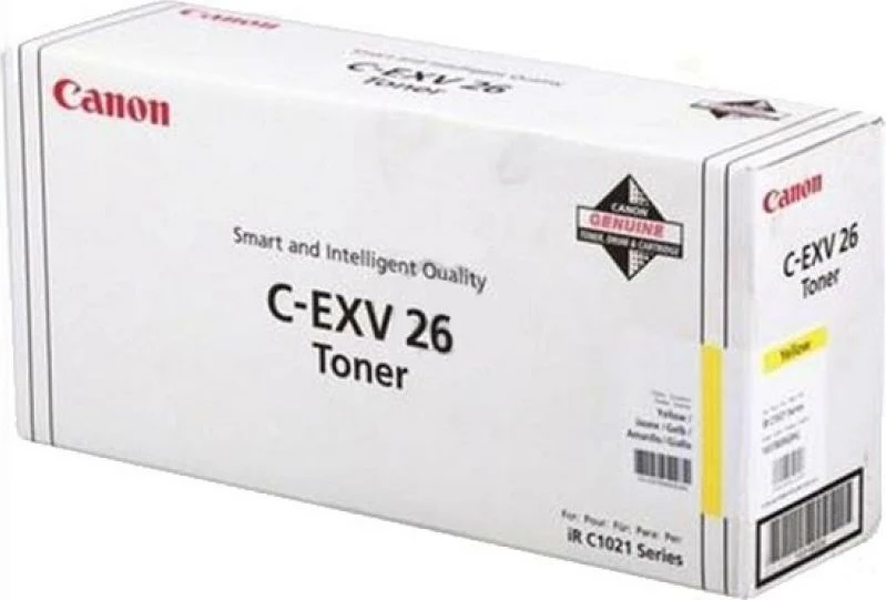 Toner Canon C-EXV 26 rendiment 5,500–8,800 faqe e verdhë