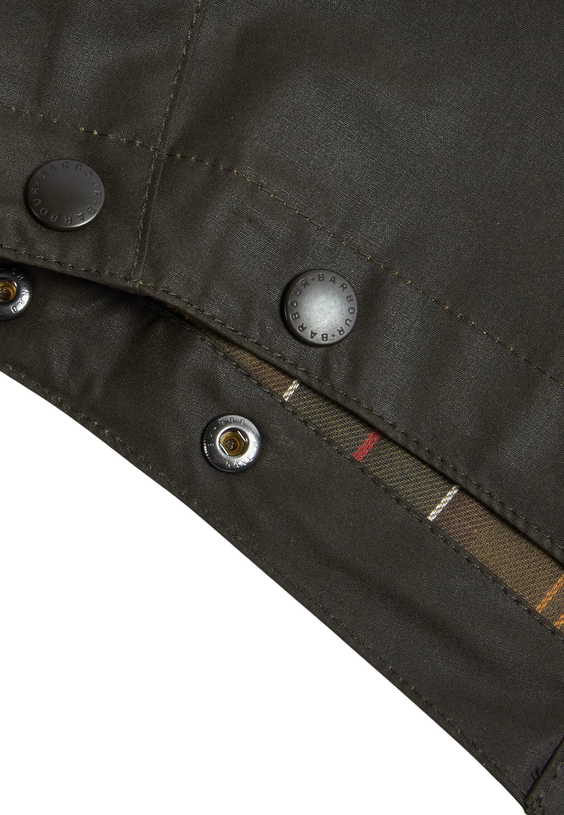 Duks me zinxhir për meshkuj Barbour Classic Sylkoil Hood MHO0003, e gjelbër ulliri