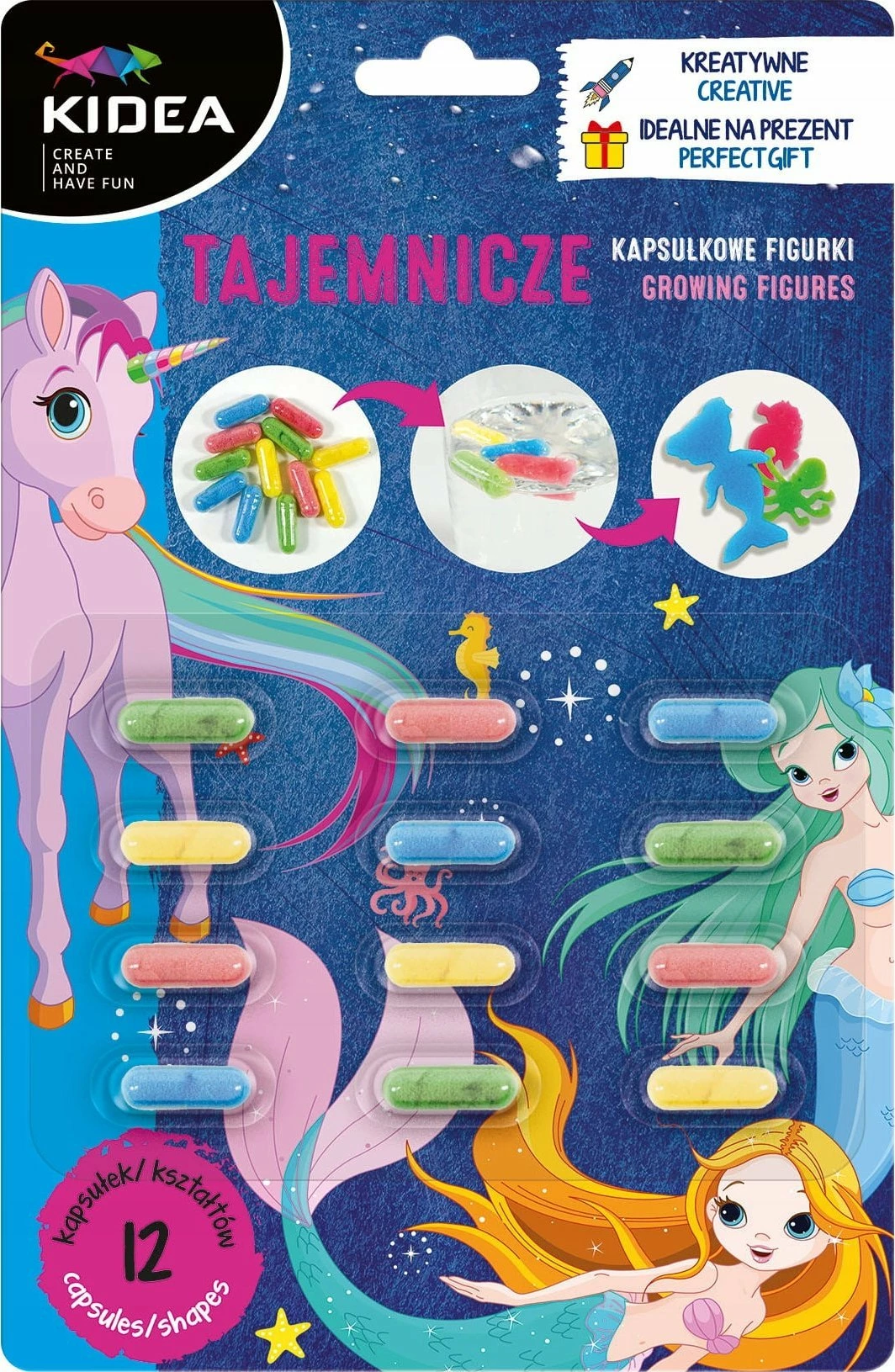 Figurina misterioze në kapsula Derform KIDEA, 12 copë