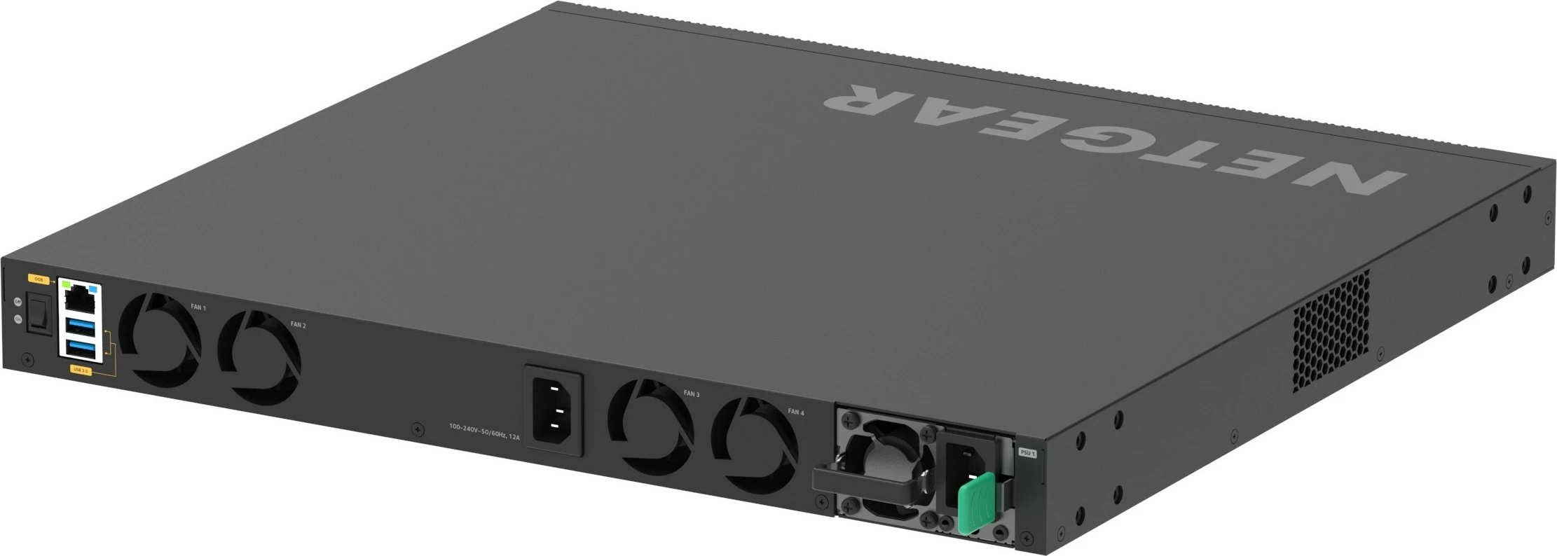 Switch NETGEAR M4350-24X4V, Managed, L3, 10G Ethernet, PoE, Rack mounting, 1U