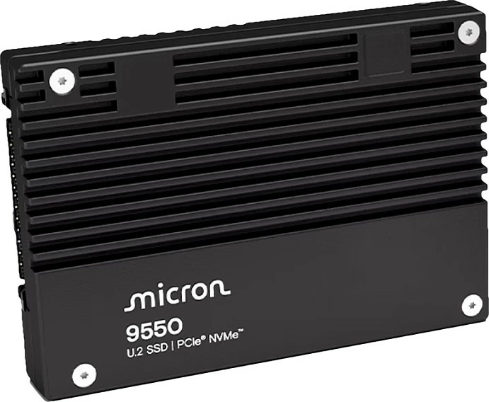SSD i brendshëm Micron 9550 PRO, 15.36TB, U.2, NVMe PCIe 5.0, e zezë