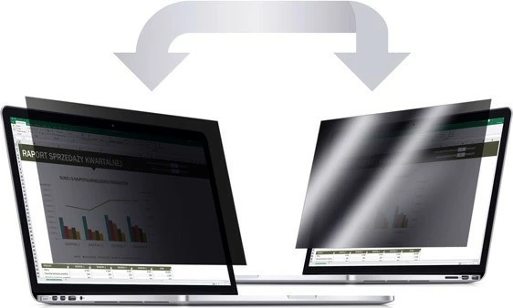 Filtër privatësie Natec Owl NFP-1475, 15.6", 16:9, i zi