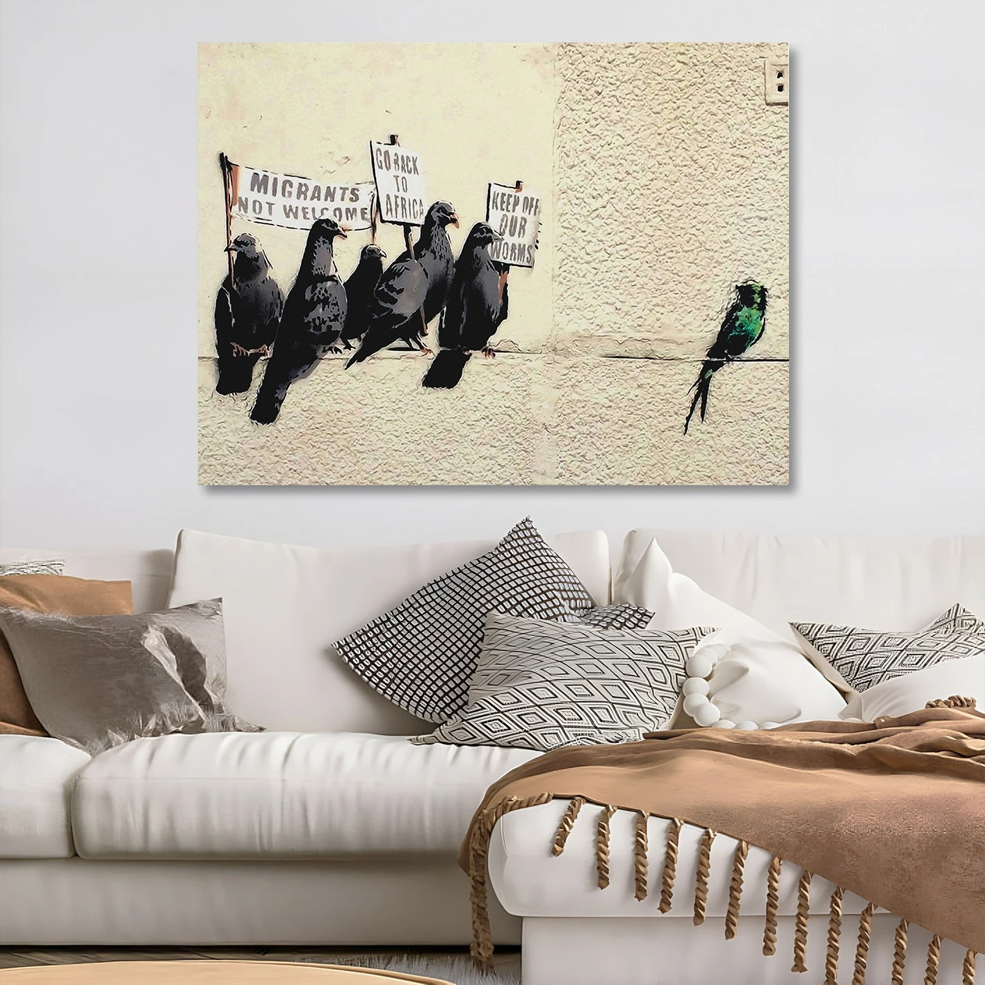 Pikturë dekorative në kanavacë Wallity, KNV4483_5070, 50x70cm