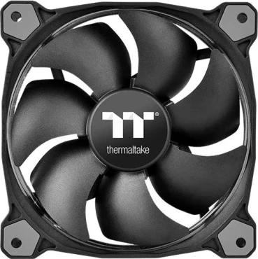 Ventilatorë Thermaltake Riing 12 LED RGB Fan Sync Edition 120mm 3 copë, i zi