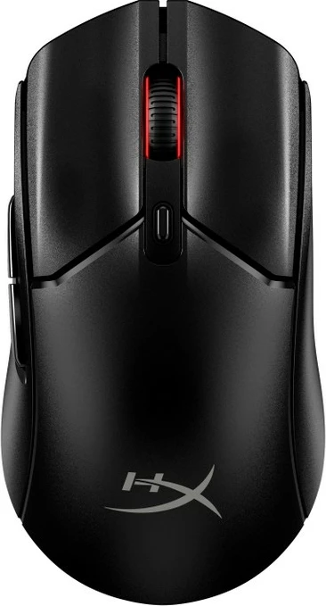 Maus, HyperX, Pulsefire Haste 2 Core Wireless 8R2E6AA, 12000 DPI, 2.4 GHz & Bluetooth, 6 butona, 69 g, AAA, e zezë