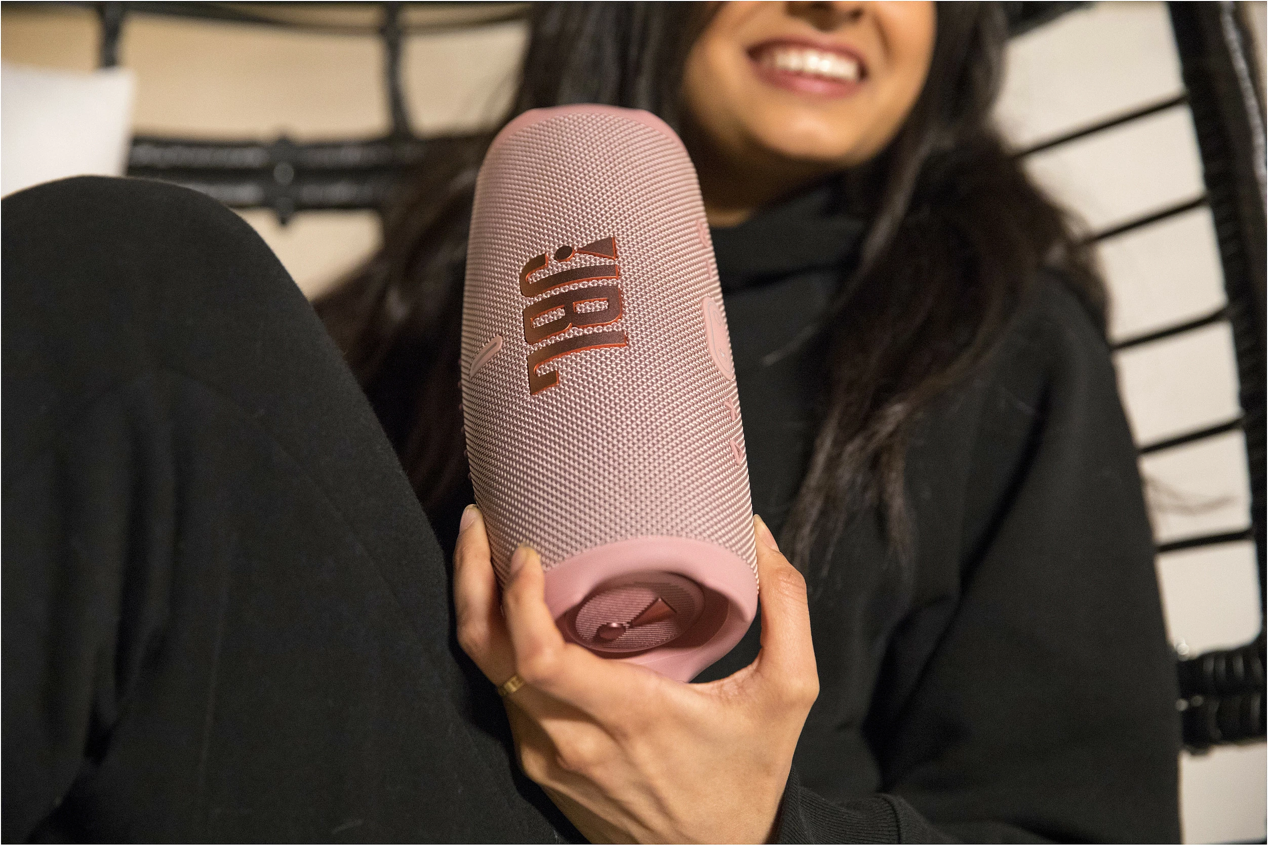 Altoparlant JBL Charge 5, Bluetooth, 20 orë, i bardhë