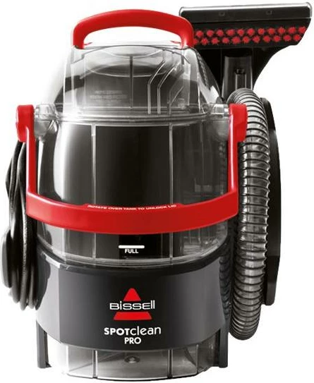 Fshesë me korrent portative Bissell SpotClean Pro 1558N 1000W zorrë 1.5 m depozita të mëdha klasa A zezë/kuqe