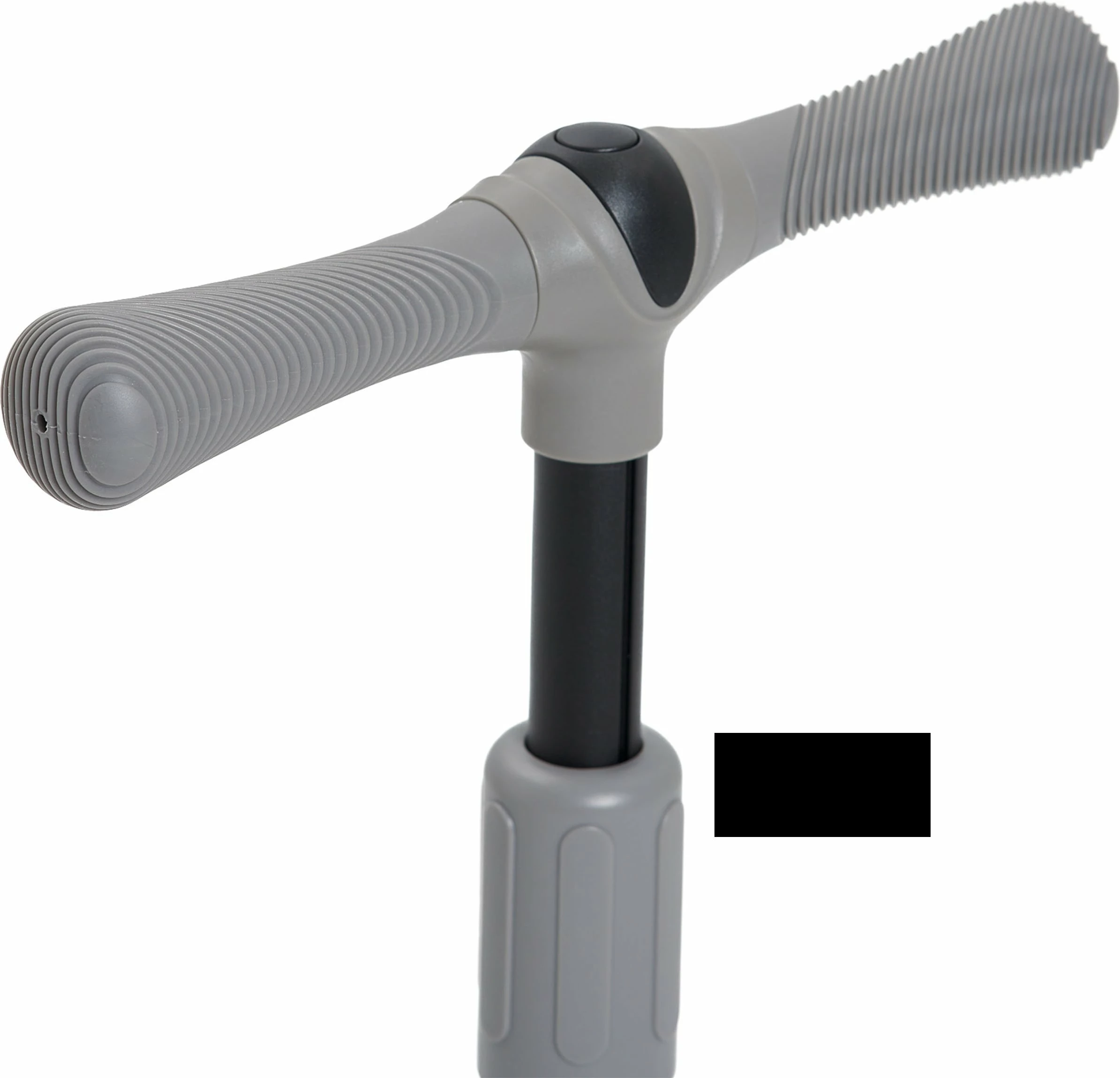 Skuter tre-rrotësh Blackwheels Blink, rrota LED, i palosshëm, 61-75 cm, 25 kg max, gri