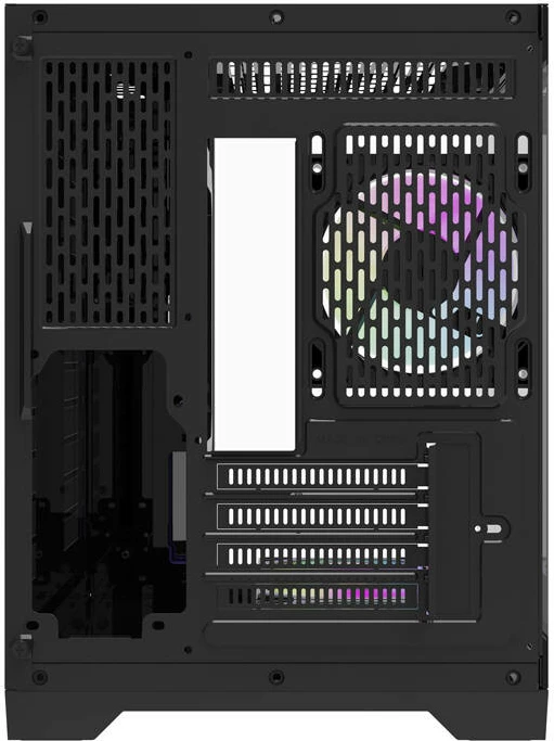 Kasë Darkflash FT418 me 6 ventilatorë aRGB, Mini Tower, e zezë