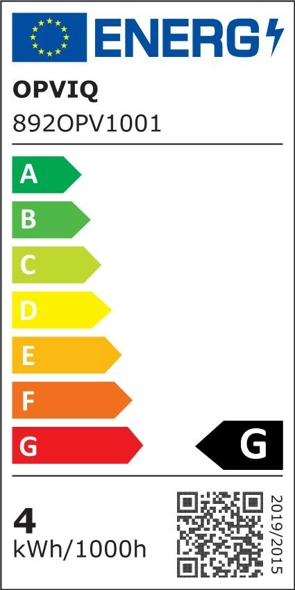 Llambë LED Opviq, OP - 001, ngjyrë e verdhë e ngrohtë