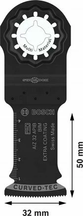Teh sharrë për multi-tool Bosch PRO AIZ 32 APIB 32 x 50 mm, set 5 copë