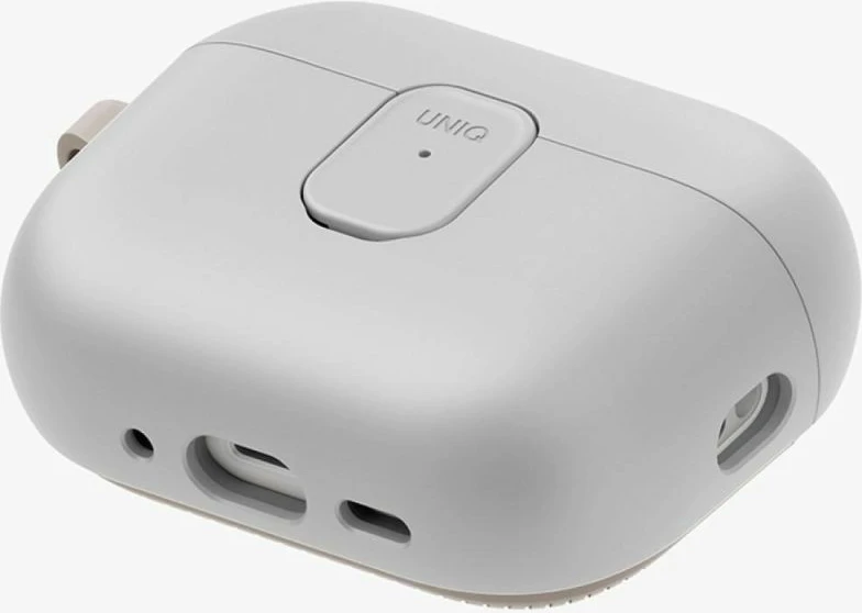 Kutí AirPods Pro 3 Uniq Clyde, gri-bezh