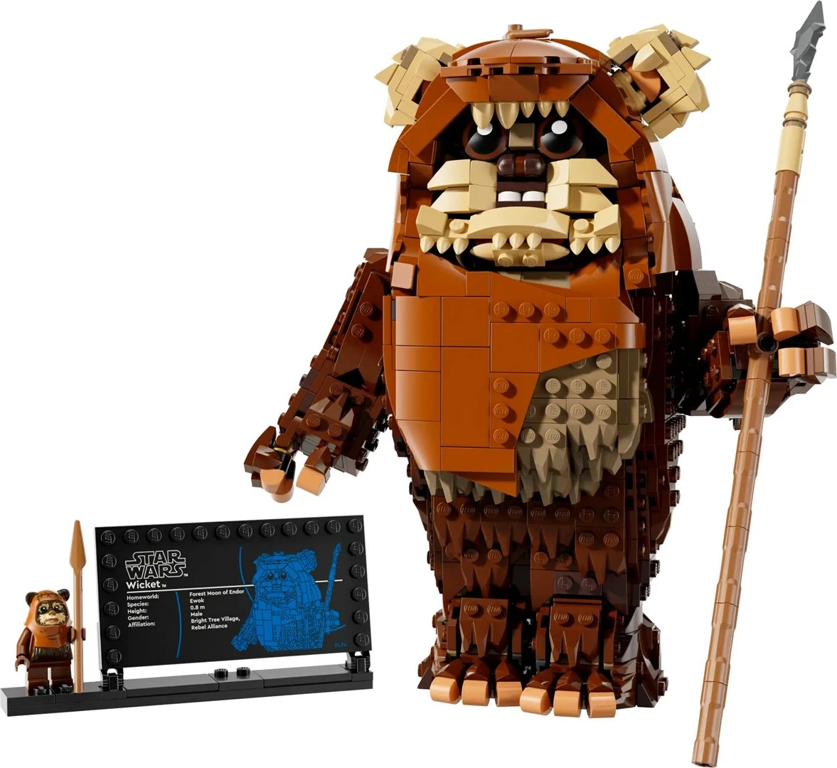 Set LEGO Star Wars Wicket the Ewok 75430, 1010 pjesë, me minifigurë