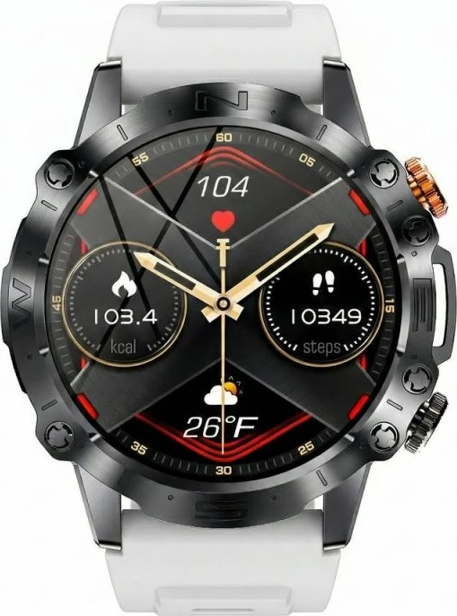 Smartwatch Gravity GT20-8, dy rripa, e zezë