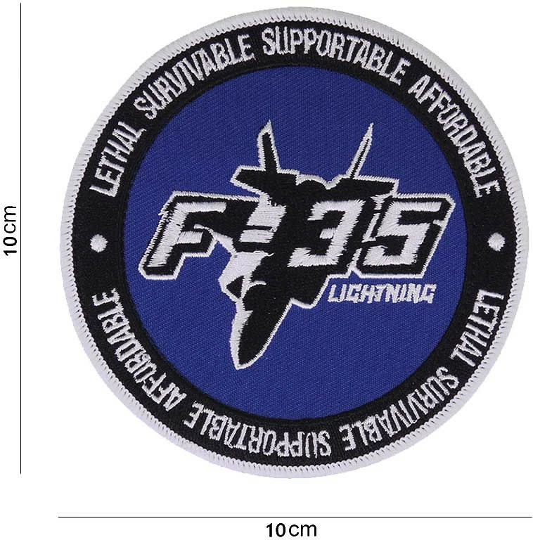 Emblema pëlhure Fostex Garments Patch F-35 Lightning #1039