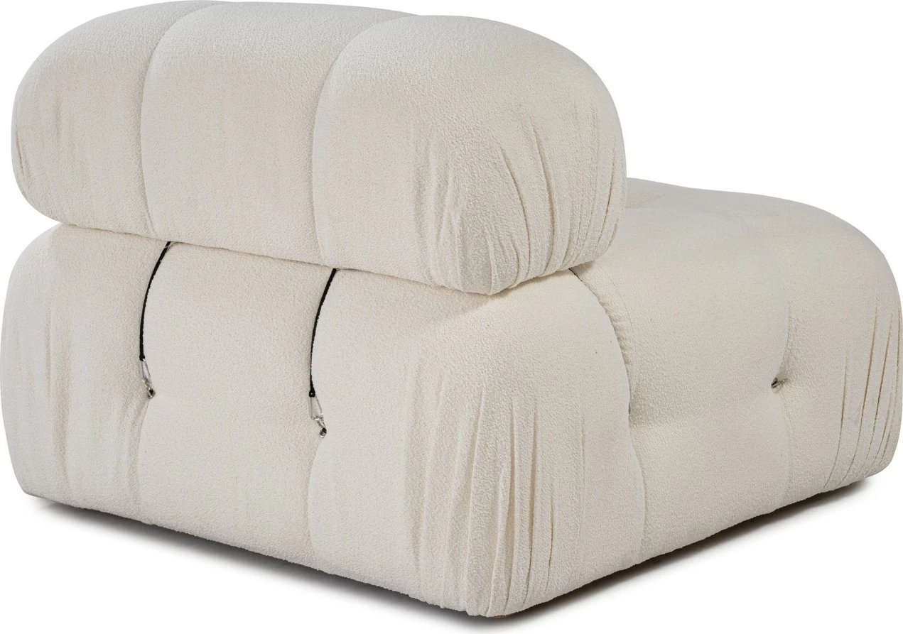 Karrige njëvendëshe Bubble L1, e bardhë, Atelier del Sofa