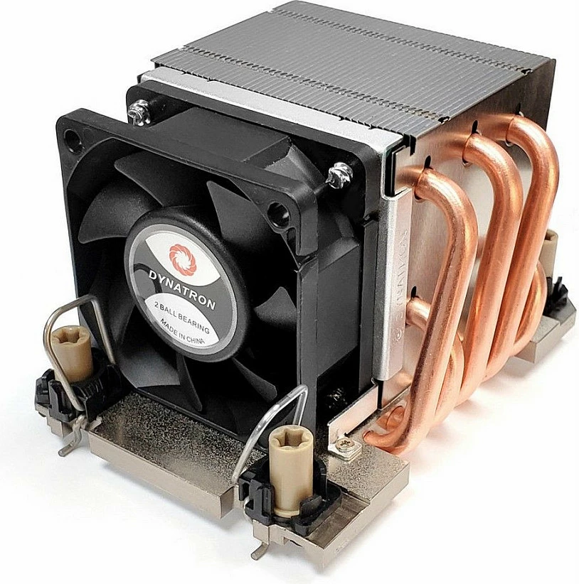 Ftohës ajri për CPU Inter-Tech N-11, heatpipe bakri, ventilator i zi